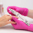 Nail file safe package Aba Group Half Moon 180/240 SLIM - FLAMING - Фото №7
