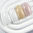 Base NAILSOFTHEDAY Cover NEW Formula Milk 04 milky with silver glitter 10 ml - Фото №3