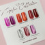 Гель-лак NAILSOFTHEDAY Vitrage Cat eye 02 витражный красный кошачий глаз 10 мл - Фото №2