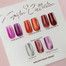 Lakier hybrydowy NAILSOFTHEDAY Vitrage 02 witrażowy czerwony 10 ml - Фото №7