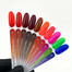 Lakier hybrydowy Touch Solo Gel Polish 14 jednofazowy 3w1 neonowy czerwony 9 ml - Фото №3