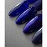 Lakier hybrydowy DARK 169 niebieski z brokatem 10 ml - Фото №4