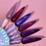 Гель-лак LUNA Color Cat Eye 254 бордовый, розовый 8 мл (047-4119-1234) - Фото №5