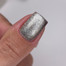 Lakier hybrydowy NAILSOFTHEDAY Cat Eye Gel Polish 01 srebrno-szary 6 ml - Фото №3