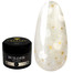 Гель для наращивания Crystal Builder Gel KISS 1 молочный с белый сердечками 15 мл - Фото №1