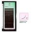 Sztuczne rzęsy Rarity Dark Brown skręt C 0.10 16 rzędów 6-13 mm - Фото №1