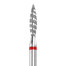Frez diamentowy DARK czerwony tornado 2,3x10 mm - Фото №2