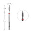 Frez diamentowy DARK czerwony tornado 2,3x10 mm - Фото №1