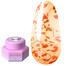Żel przedłużający YOUARECUTE Glitter Gel 11 z suszonymi kwiatami pomarańczowymi 5 ml (469-5117-1452) - Фото №1