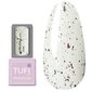 Тоp hybrydowy TUFI profi PREMIUM Diamond Potal ze srebrnym potalem i połyskiem 8 ml (0125765)