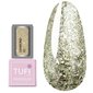 Гель-лак TUFI profi PREMIUM Diamond 02 платиновые крупные блестки 8 мл (0103032)
