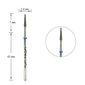 Cutter for manicure TUFI profi PREMIUM diamond cone 858 165 014B 1.4 mm blue notch