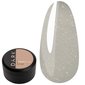 Гель для наращивания DARK Medium Gel №34 молочный с блестками 15 мл
