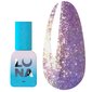 Lakier hybrydowy LUNA №200 liliowy z połyskującym, przetartym efektem 13 ml (047-2749-0550)