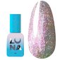 Lakier hybrydowy LUNA №202 brzoskwiniowy z połyskującym, przetartym efektem 13 ml (047-2751-0552)