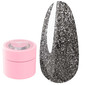 Brokat żelowy LUNA Platinum №01 do stylizacji srebrny z brokatem 5 ml (804-2935)