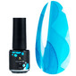 Kolorowa tusz polimerowa dla zdobień w technice akwarela F.O.X Color Ink Blue 001, 5 ml
