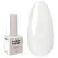 Baza hybrydowa NAILSOFTHEDAY Cover NEW Formula Milk 04 mleczna ze srebrnym brokatem 10 ml