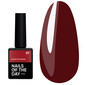 Top hybrydowy NAILSOFTHEDAY Color top Vitrage 07 bez lepkiej warstwy głęboki półprzezroczysty burgund 10 ml