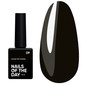 Top hybrydowy NAILSOFTHEDAY Color top Vitrage 09 bez lepkiej warstwy półprzezroczysty czarny 10 ml