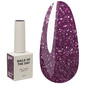 Lakier hybrydowy NAILSOFTHEDAY Gel Polish 355 Euphoria śliwkowo-fioletowy odblaskowy 10 ml