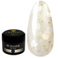 Гель для наращивания Crystal Builder Gel KISS 1 молочный с белый сердечками 15 мл