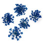 Декор для ногтей сухоцветы MollyLac Royal Blue 5 шт