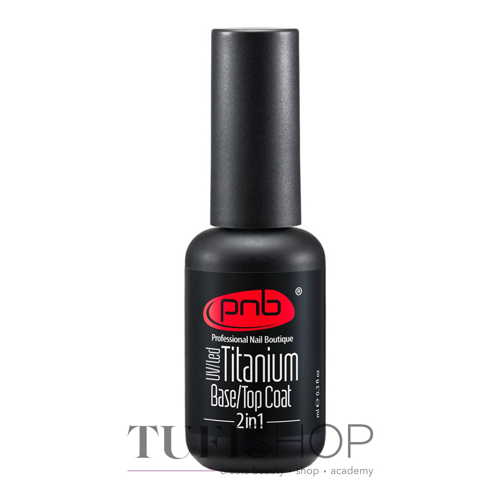 Baza/Top hybrydowy 2w1 UV Titanium Base\Top Coat 2 in 1, 17 ml купить