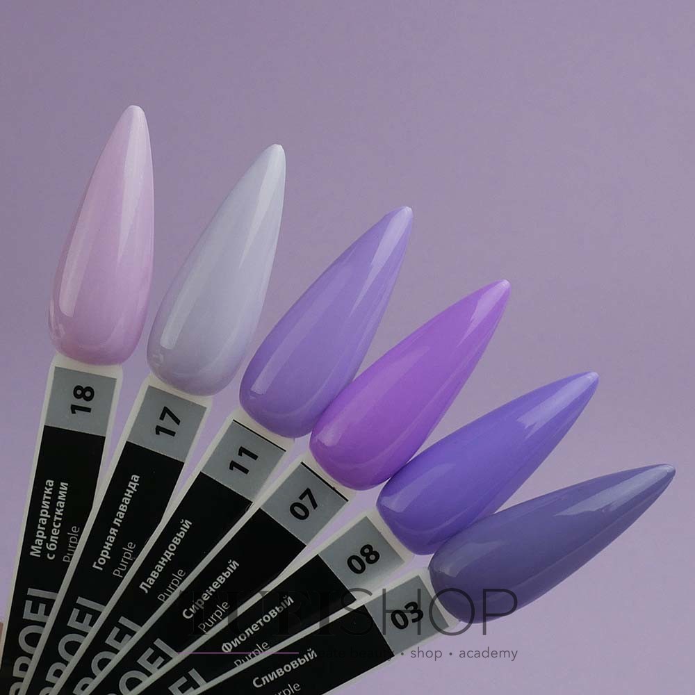 Gel polish TUFI profi PREMIUM Purple 17 Mountain lavender 8 ml (0102511 ...