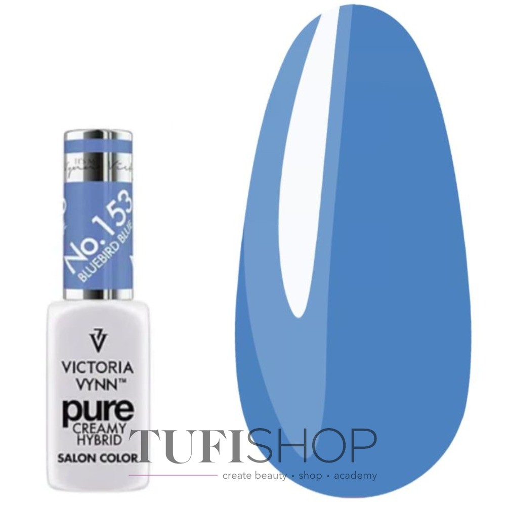 Gel polish Victoria Vynn PURE CREAMY HYBRID 153 Bluebird Blue - kupić ...