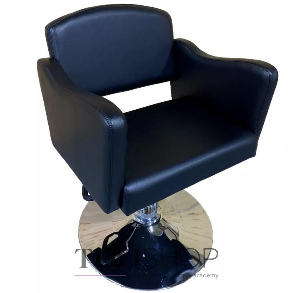 Hairdressing chair Frizlab Palermo black kupić Equipment w Polsce